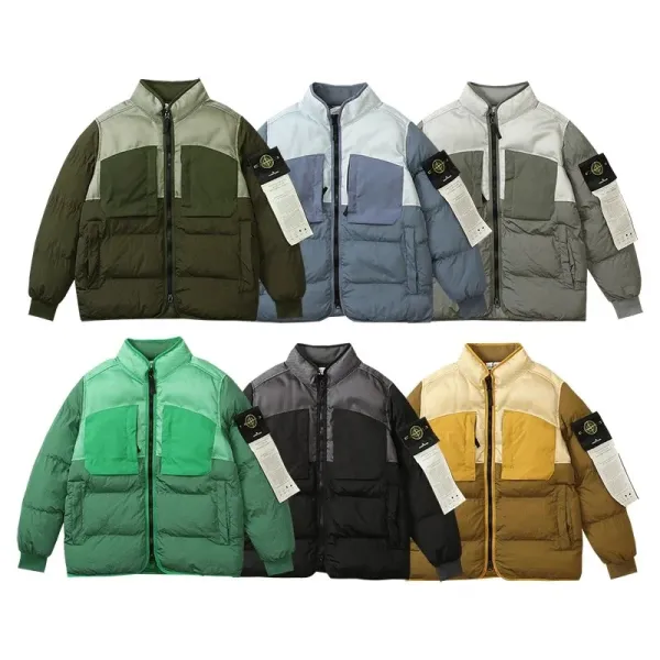 Stone Island Raso Gommato Black Jacket - 2