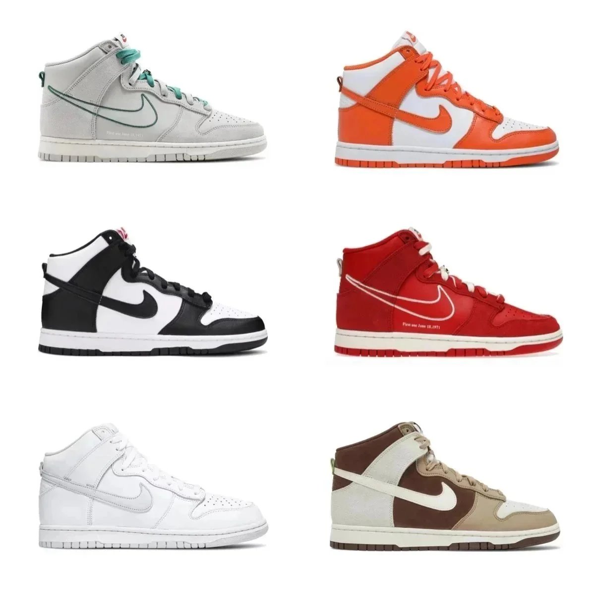 Nike Dunk High Pastel Pink Sneakers - 4
