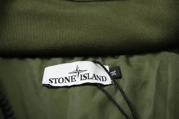 Stone Island Raso Gommato Black Jacket - 6