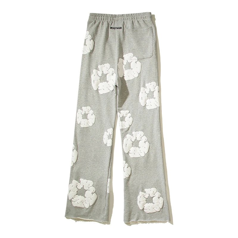 Off-White Scrunchie Print Black Sweatpants - 10