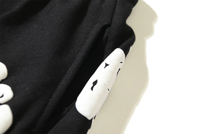 Off-White Scrunchie Print Black Sweatpants - 12