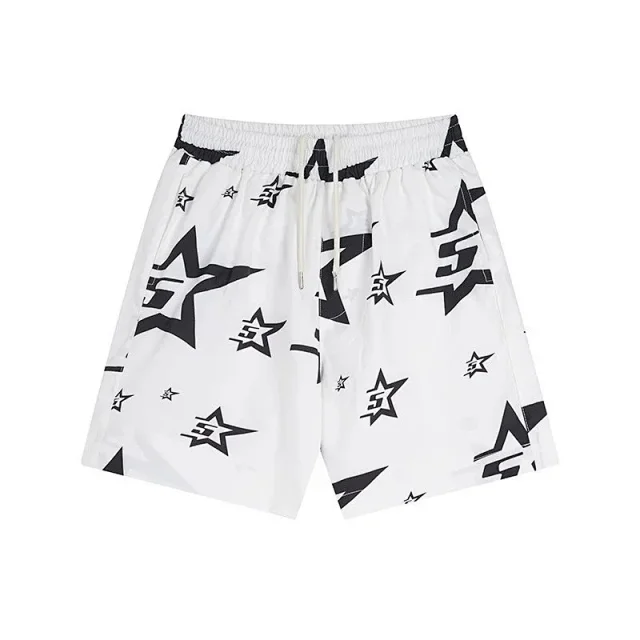 Unbranded Shirts Star-print short-sleeve button-up shirt product detail image 6