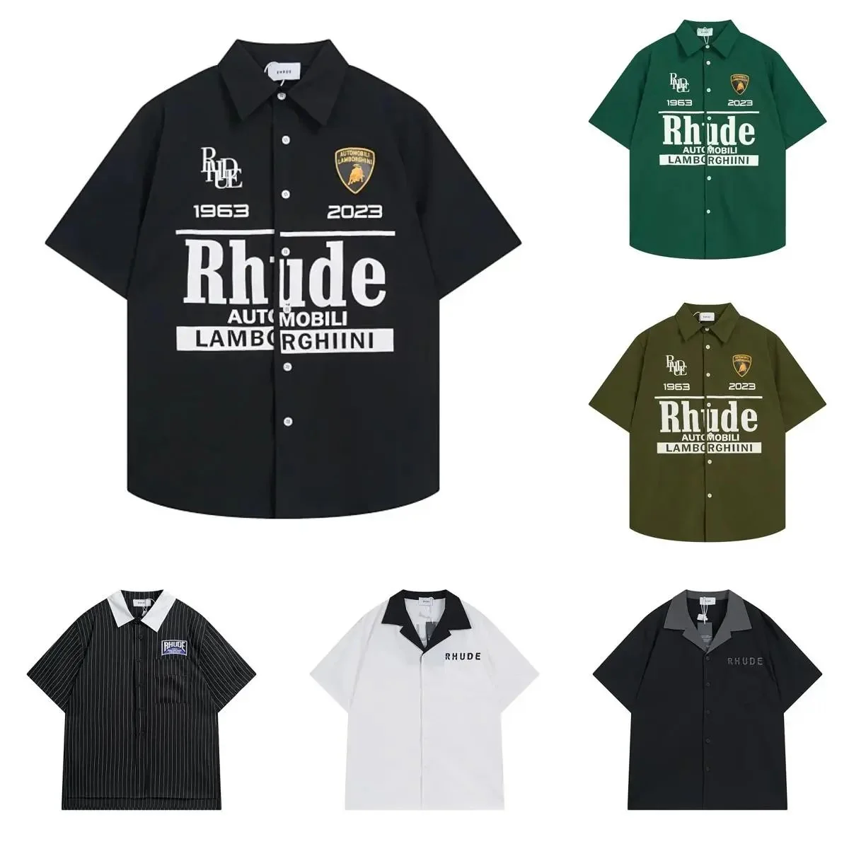 Rhude Graphic Casual Clothing