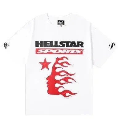 Hellcat Records Graphic Print Oversized T-Shirt Beige - 5