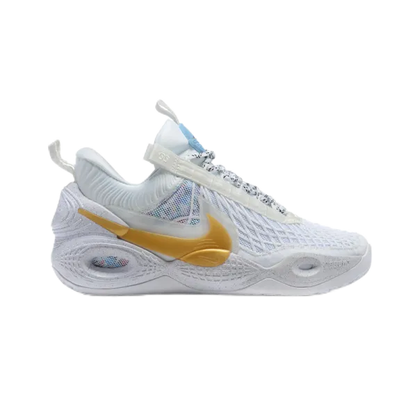 Nike Zoom GT Cut 2 White Gold Basketball Shoes - 1