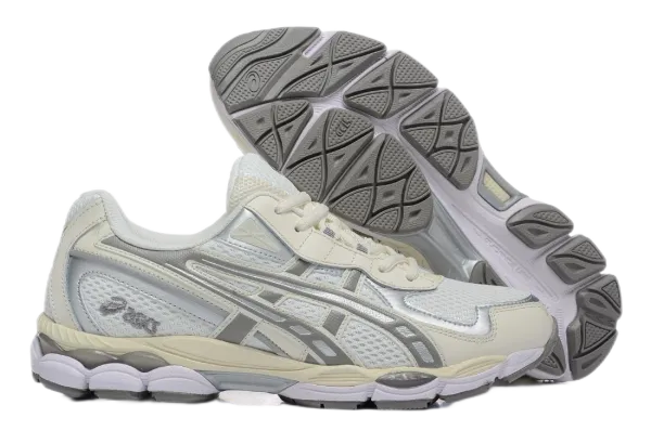 Asics Gel-Kayano 14 Silver Beige Running Shoes - 3