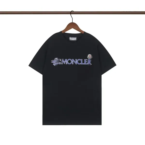 Moncler Logo-Print White T-Shirt - 4