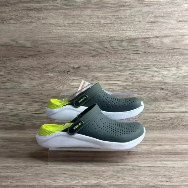 Crocs LiteRide Clog Navy/Seafoam White Casual Shoes - 4