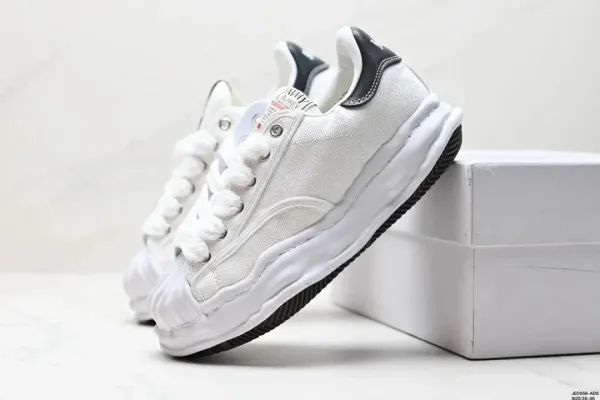 Maison Margiela Tabi Sneaker White Canvas Sneakers - 1