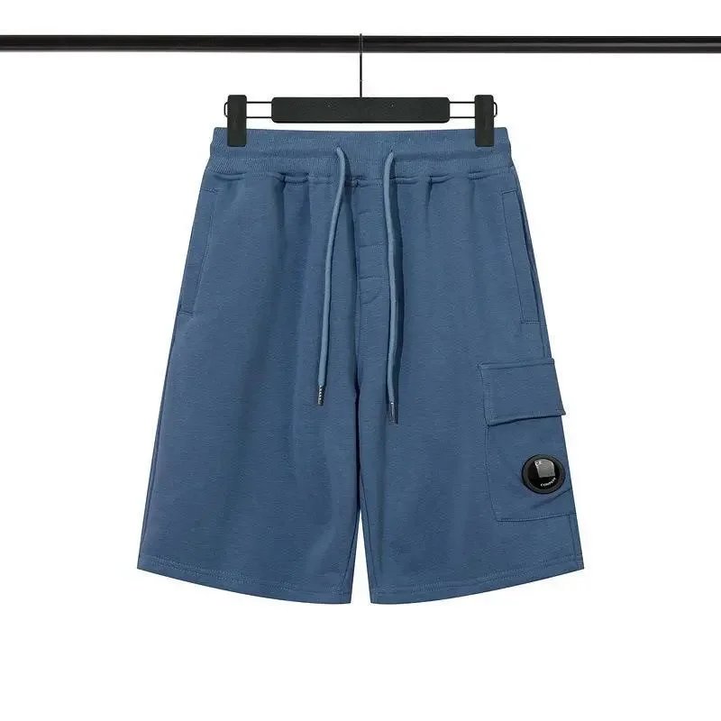 Stone Island White Cargo Shorts with Compass Patch - 6
