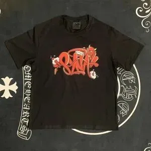 Saint Tears x Digital Pionker 'Bubble' Graphic T-Shirt Black - 6