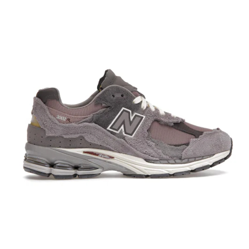 New Balance 2002R Distressed Gray Sneakers - 3