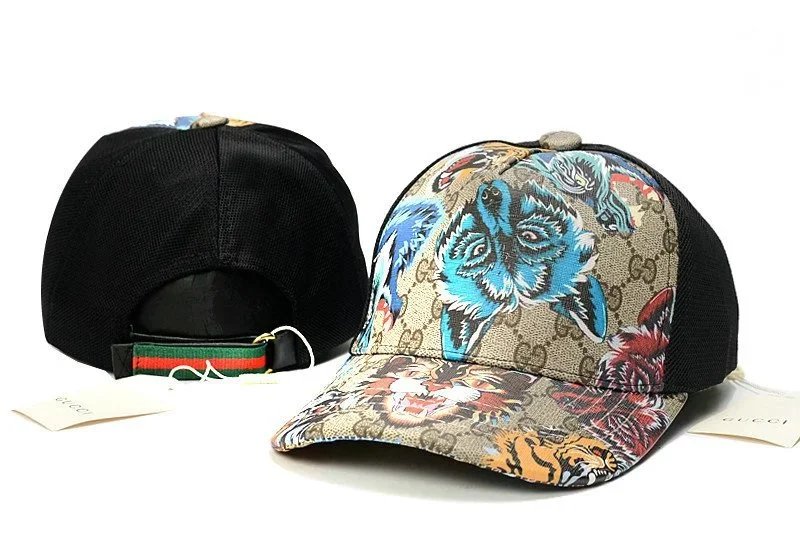 Gucci Bee Embroidered Denim Baseball Cap Black - 8