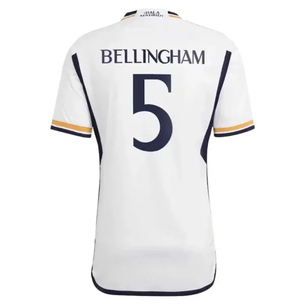 Real Madrid x Adidas Bellingham #5 Home Jersey White - 1