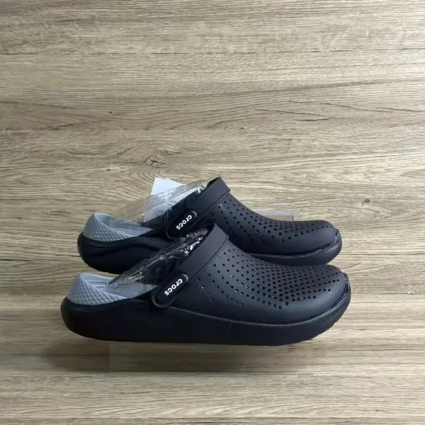 Crocs LiteRide Clog Navy/Seafoam White Casual Shoes - 3