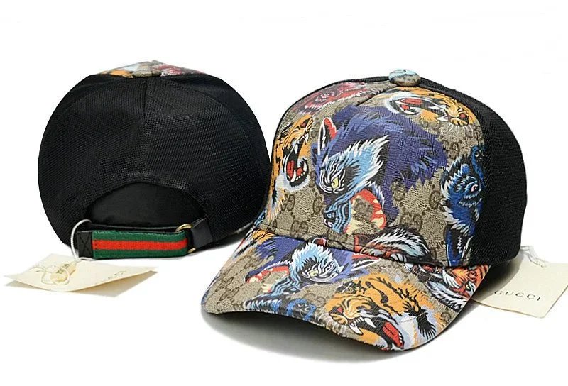 Gucci Bee Embroidered Denim Baseball Cap Black - 7