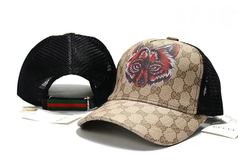 Gucci Bee Embroidered Denim Baseball Cap Black - 3