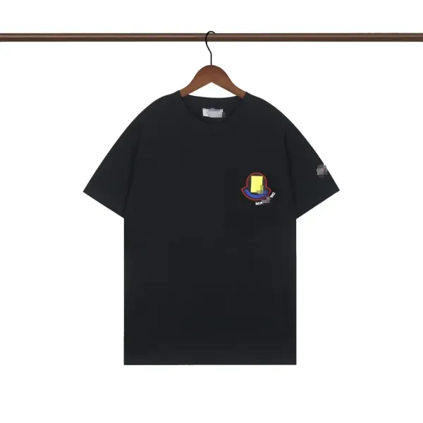 Moncler Logo-Print White T-Shirt - 7