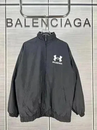 Balenciaga x Under Armour Windbreaker Black Jacket - 1