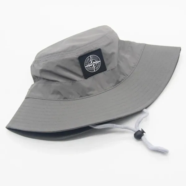 Stone Island Compass Logo Bucket Hat Navy - 9