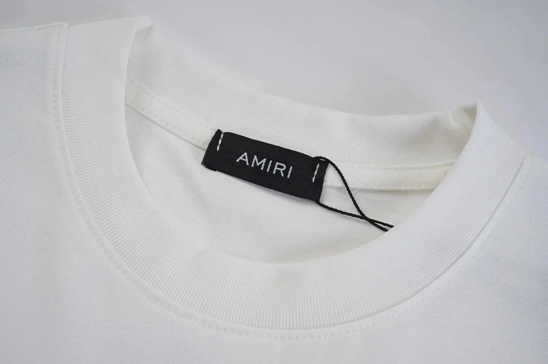 Amiri Graffiti Logo Black T-Shirt - 7