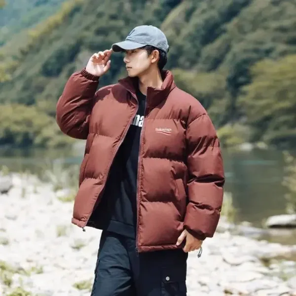 Balenciaga Puffer Jacket Navy Blue Down-Jacket - 9