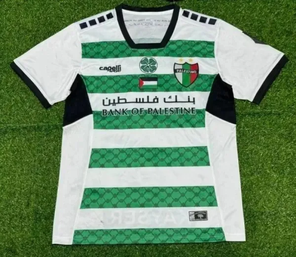 Capelli Sport x Bank of Palestine Away Jersey White/Green - 1