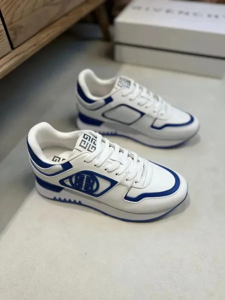 Givenchy Urban Street White and Navy Blue Sneakers - 1