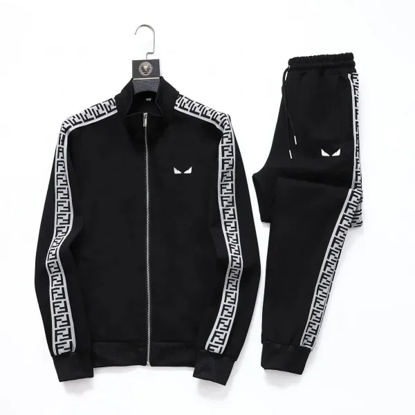 Fendi Monster Eyes Tracksuit Black - 1