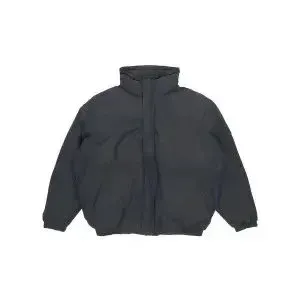 Design Puffer Jacket in Charcoal Gray Down-Jacket - 1