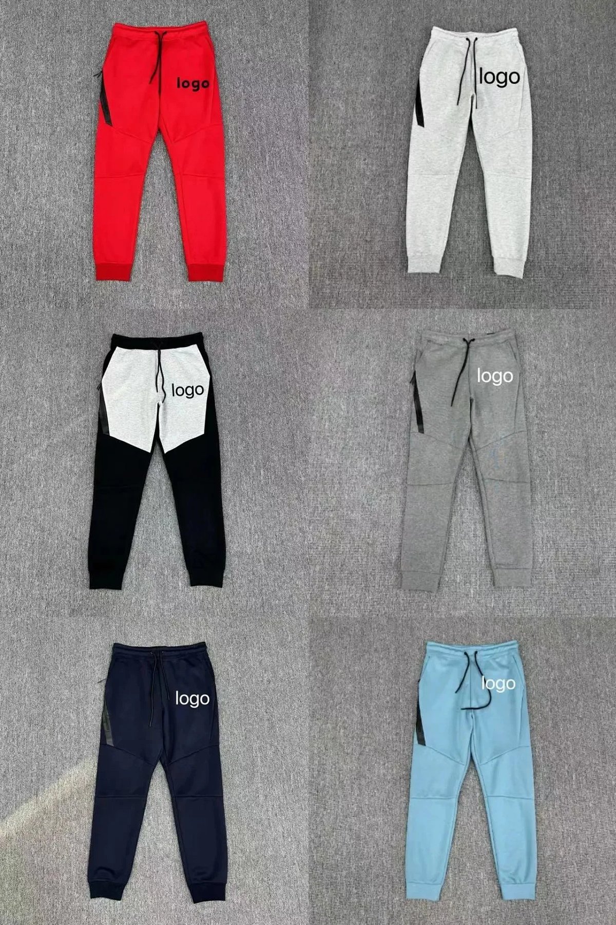 Design Tech-Panel Joggers Black Sweatpants product detail 2 in Litbuy spreadsheet finds