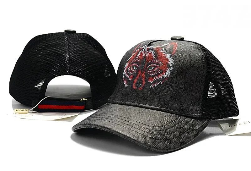 Gucci Bee Embroidered Denim Baseball Cap Black - 10