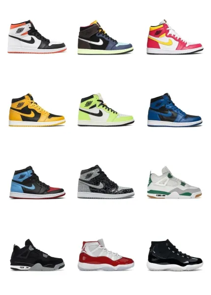 Air Jordan 1 High OG 'Graffiti' Black/Gray Sneakers - 3