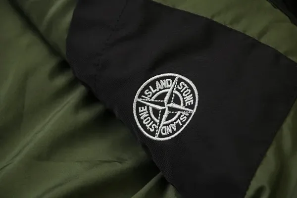 Stone Island Raso Gommato Black Jacket - 8