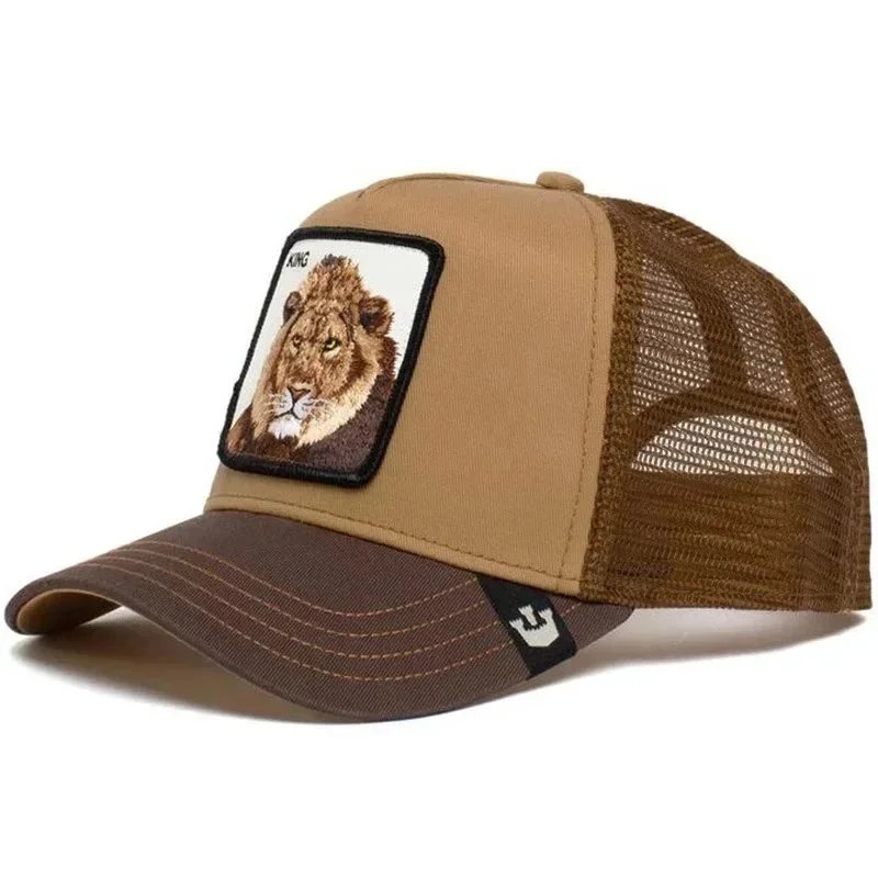 Goorin Bros. Goorin Bros. Lion King Trucker Cap - Khaki/Brown Brown