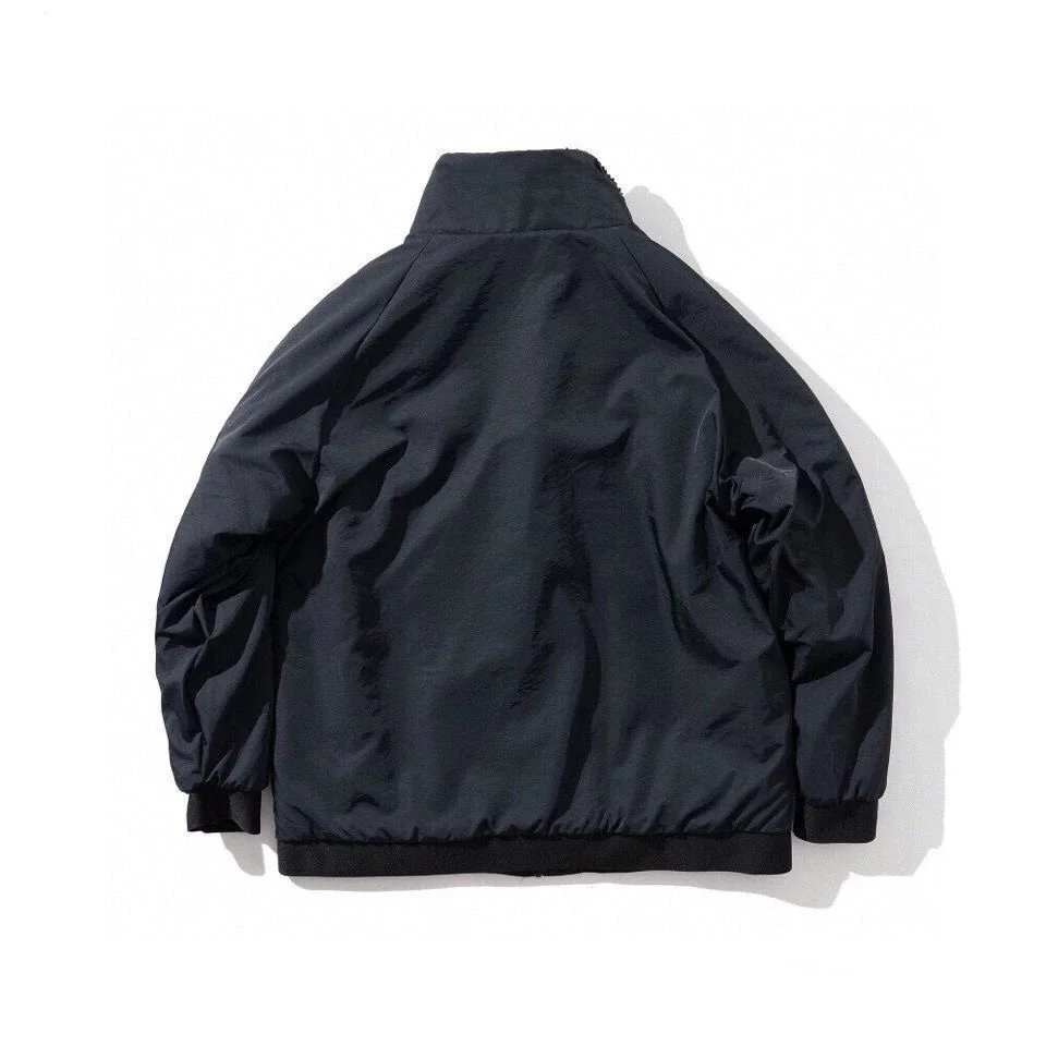 Nike Fleece Jacket White/Black Swoosh Outerwear - 7