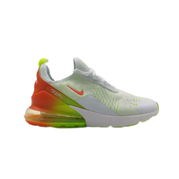 Nike Air Max 270 React Volt Orange Gradient Sneakers - 1