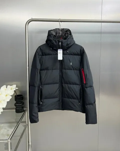 Ralph Lauren Polo USA Flag Down Jacket Navy - 7