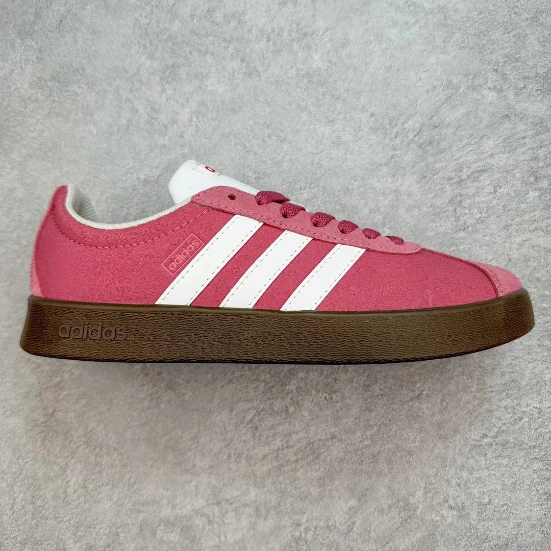 Adidas Benito Black White Gum Sole Sneakers - 34