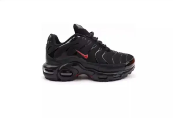 Nike Air Max Plus Black/Red Sneakers - 1