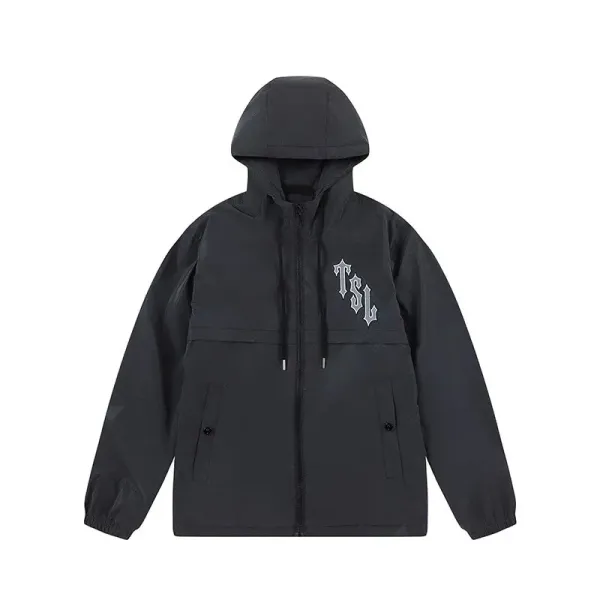 Saint Tears Reflective Hooded Windbreaker White - 6