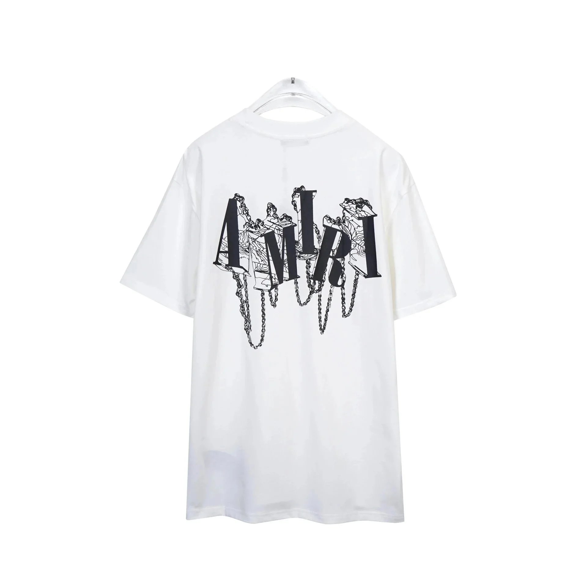 Amiri Graffiti Logo Black T-Shirt - 6