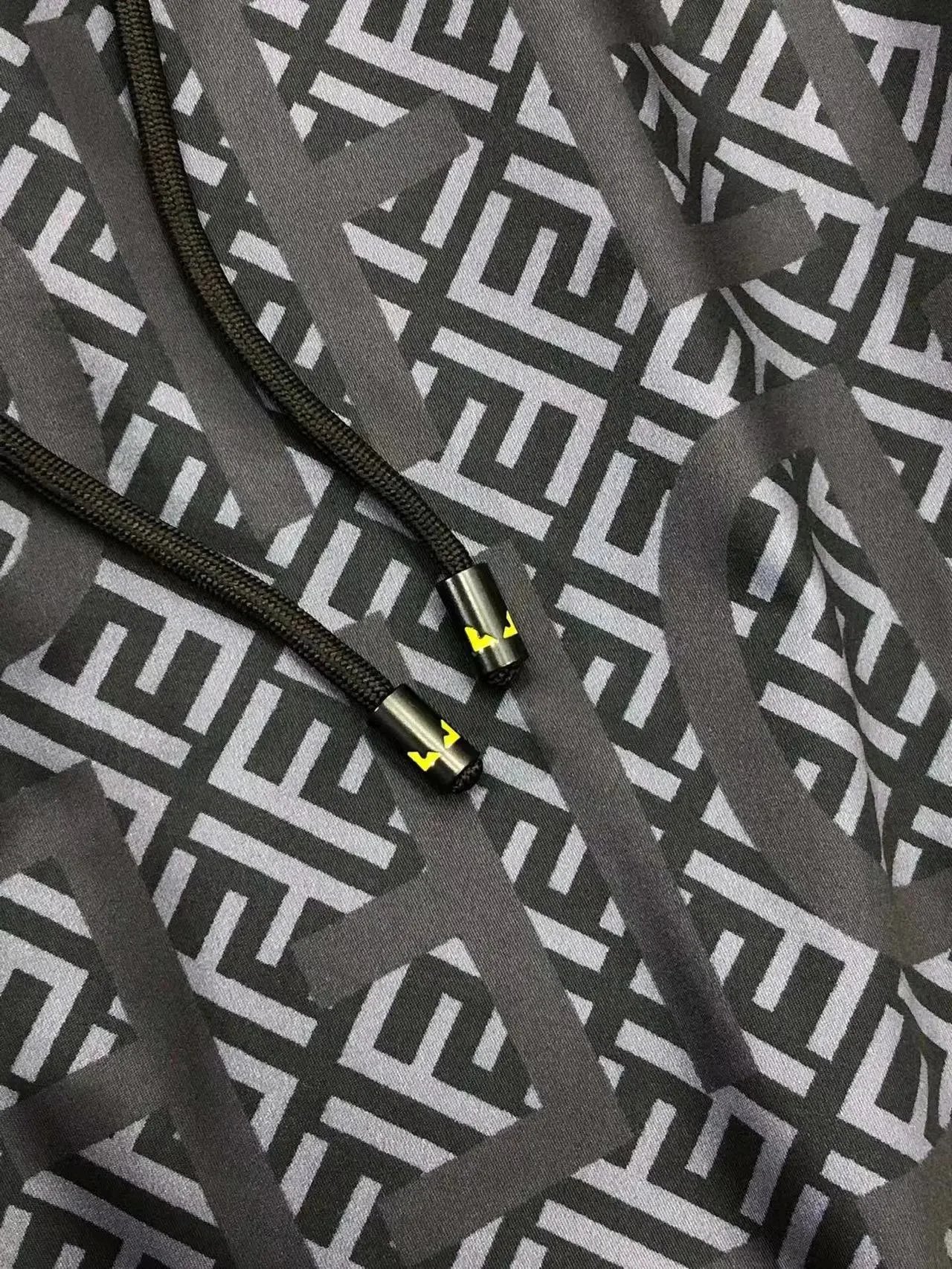 Fendi FF Monogram Swim Shorts Navy - 6