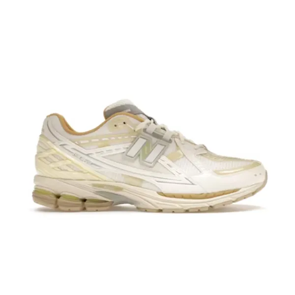 New Balance 2002R Cream Beige Running Shoes - 2