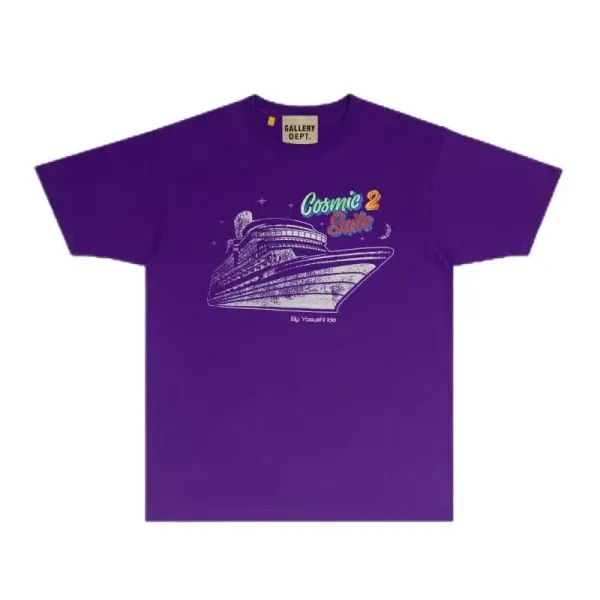 Gallery Dept Migos Culture III Atlanta Purple T-Shirt - 8