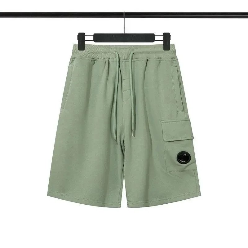 Stone Island White Cargo Shorts with Compass Patch - 10