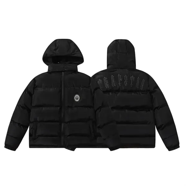 Design Puffer Jacket in Beige - 9