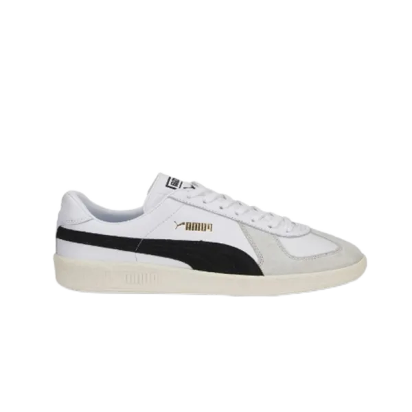Puma Roma White Black Suede Sneakers - 1