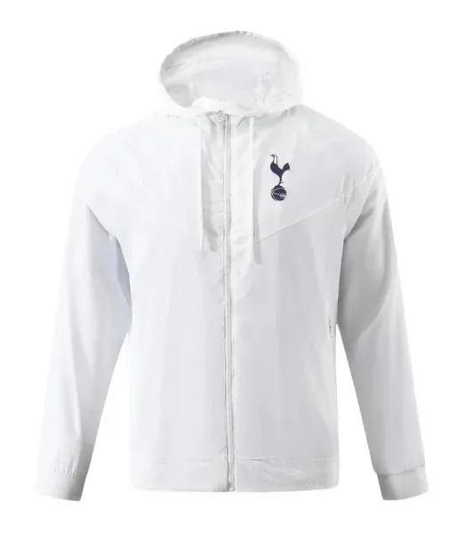 Tottenham Hotspur Windbreaker White Outerwear - 1