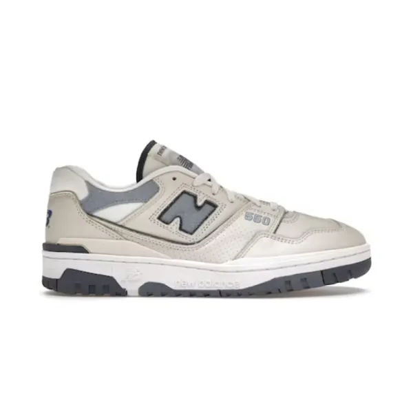 New Balance 550 Beige Gray Sneakers - 2